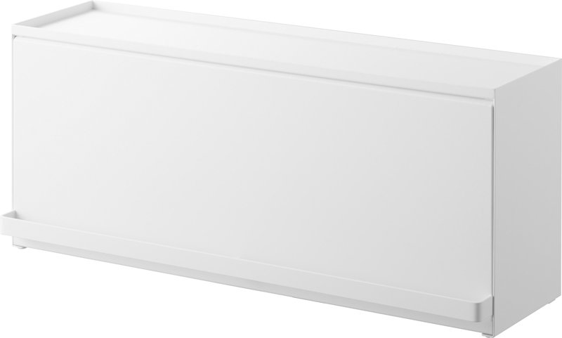 前が開くキッチンカウンター上収納ラック タワー D15 ホワイト 7,395円