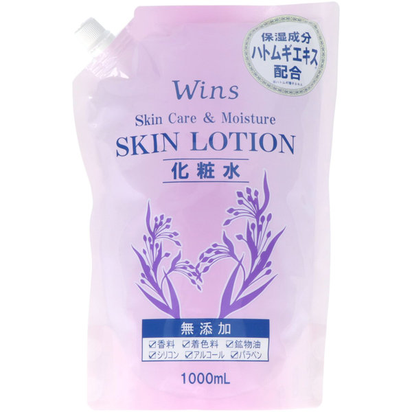 ウインズハトムギエキス化粧水大容量詰替 1000mL