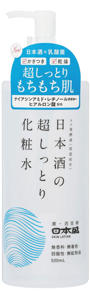 日本酒の超しっとり化粧水 500mL