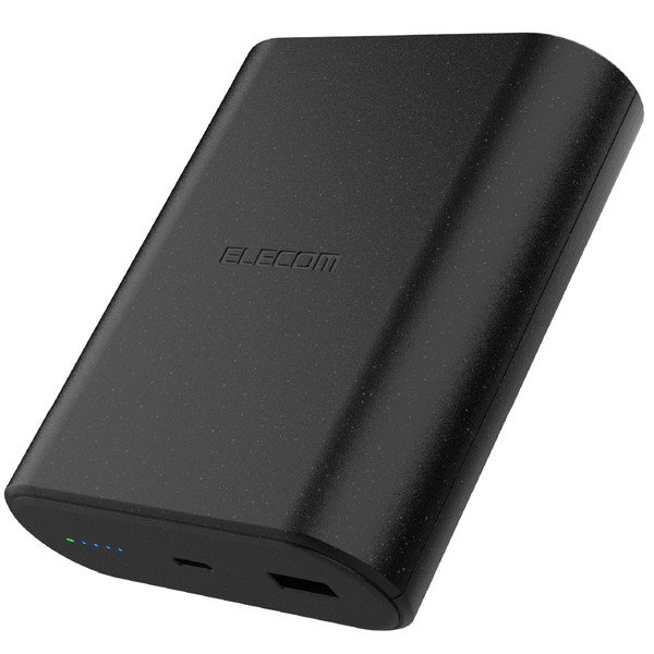 モバイルバッテリー 9000mAh PD 最大45W 入出力（ USB Type-C ×1） 出力（ USB-A ×1） 世界初 ナトリウムイオン電池 ブラック EC-C27LBK 5,646円