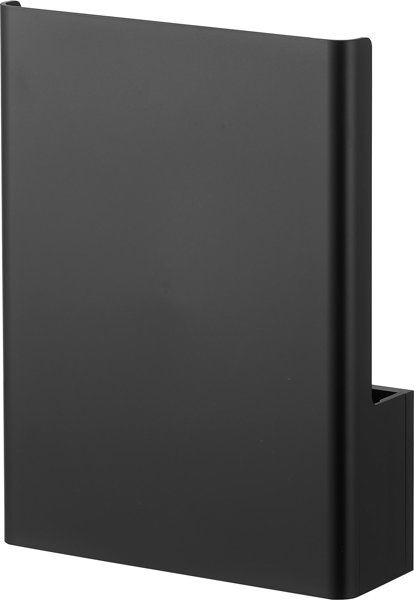 ウォール隠せるルーター収納 タワー Sサイズ 石こうボード壁対応 ブラック