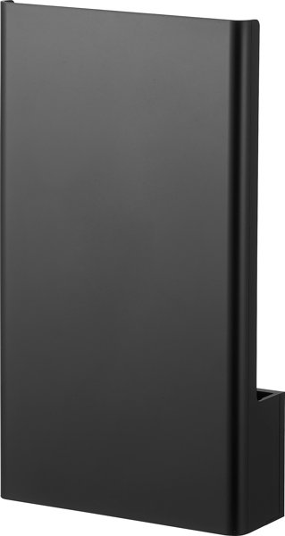 ウォール隠せるルーター収納 タワー Lサイズ 石こうボード壁対応 ブラック