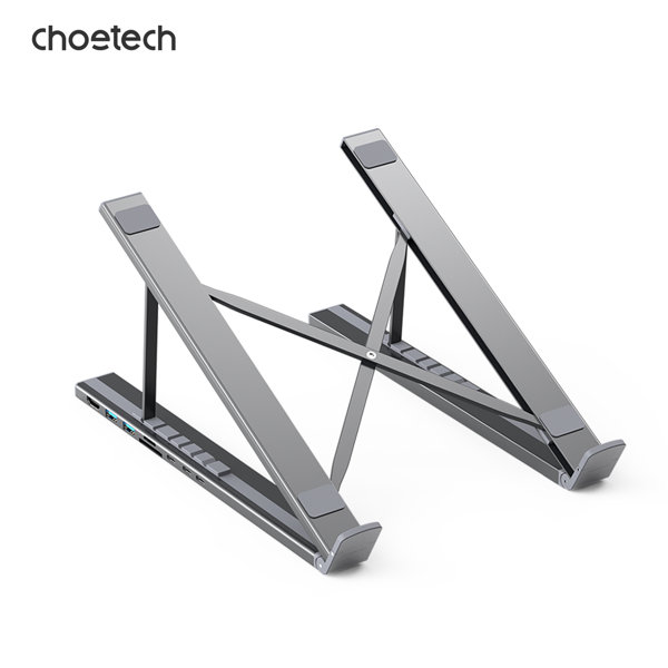 CHOETECH チョエテック 7-in-1 Type-C マルチハブ ノートパソコンスタンド HUB-M48