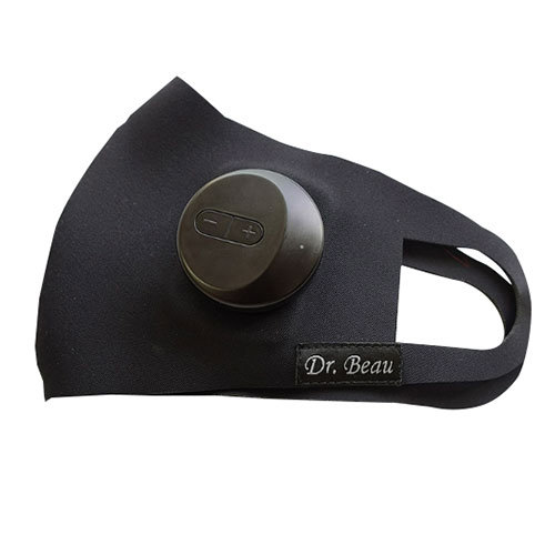 KALOS BEAUTY Mask de kirei マスク型EMS美顔器 ほうれい線にアプローチ ブラック DB-MK701-B