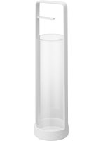 お香スタンド タワー 灰飛び防止カバー付き ホワイト