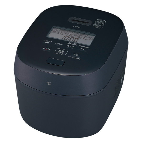 象印圧力IH炊飯ジャー「炎舞炊き」　1升炊き　NW-NB18-BZ　スレートブラック