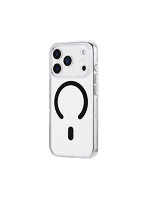 iPhone 17 Pro 超透明ハードケース 「MASTER CLEAR mag」 クリア/ブラック LN-IP25MCMBK