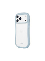 iPhone 17 Pro Max 耐傷・耐衝撃ハイブリッドケース 「ViAMO freely」 ライトブルー LN-IL25VMFLBL