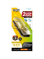 iPhone 17 Pro/iPhone 17/iPhone 16 Pro ガラスフィルム「GLASS PREMIUM FILM」 超透明 LN-IP25FG