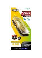 iPhone Air ガラスフィルム「GLASS PREMIUM FILM」 超透明 LN-IA25FG