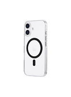 iPhone 17 超透明ハードケース 「MASTER CLEAR mag」 クリア/ブラック LN-IM25MCMBK