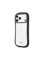 iPhone 17 Pro Max 耐傷・耐衝撃ハイブリッドケース 「ViAMO freely」 ダークグレー LN-IL25VMFGY