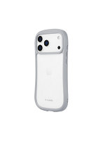 iPhone 17 Pro Max 耐傷・耐衝撃ハイブリッドケース 「ViAMO freely」 ライトグレー LN-IL25VMFLGY