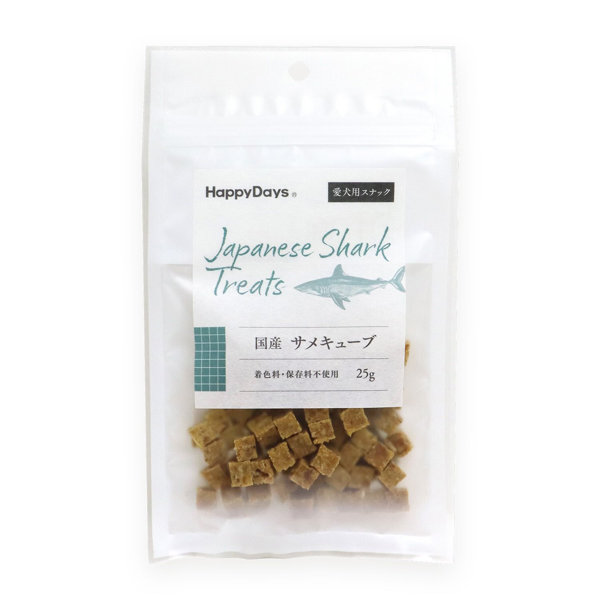 HappyDays 国産サメキューブ 犬用 25g