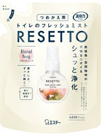 消臭力トイレのフレッシュミストRESETTOつめかえフローラルハグ 50ML