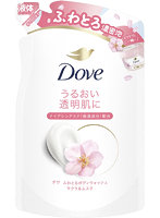 ダヴ ふわとろボディウォッシュ サクラ＆ムスク つめかえ用 340G