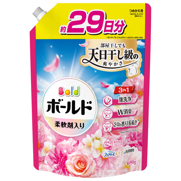 ボールドジェル華やかプレミアムブロッサムの香りつめかえ用超特大サイズ 690G