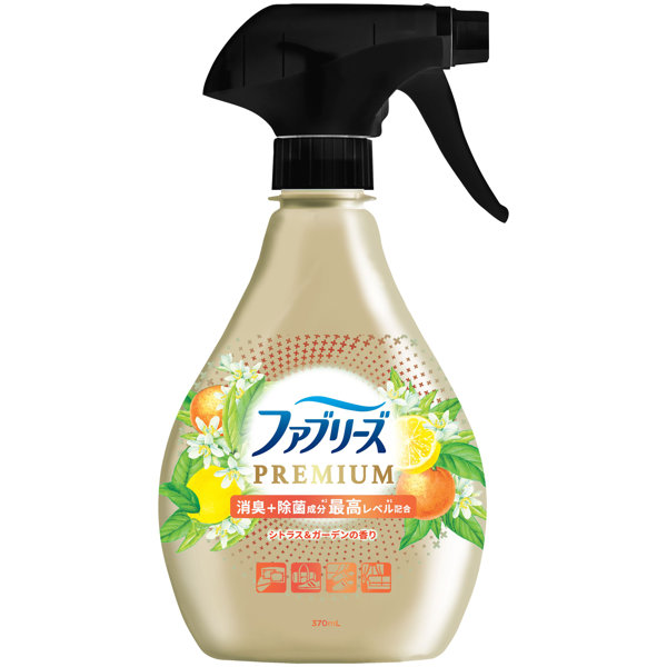 ファブリーズW除菌＋消臭プレミアムシトラス＆ガーデンの香り本体 370ML