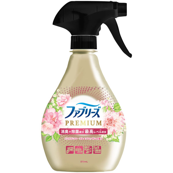 ファブリーズW除菌＋消臭プレミアムパステルフローラル＆ブロッサムの香り本体 370ML