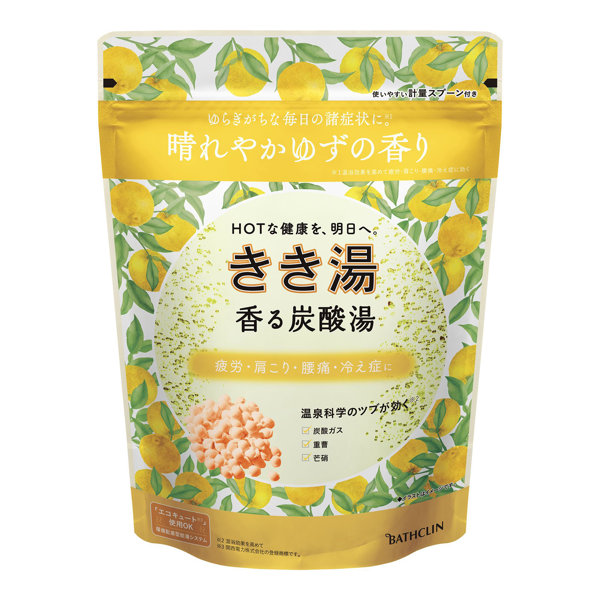 きき湯 香る炭酸湯 ゆずの香り 360G
