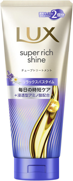 ラックス スーパーリッチシャイン リラックスナイトケア まとまりチューブトリートメント 300G