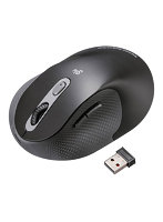 サンワサプライ 静音ワイヤレスエルゴノミクスマウス 2.4GHzワイヤレス・高さ58mm ブラック MA-EWBS528LBK