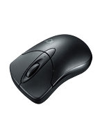 サンワサプライ 静音BluetoothブルーLEDマウス イオプラス ブラック MA-IPBBS303BK