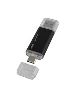 HIDISC USB3.2 Gen2 Type-C &Type-A搭載 フラッシュドライブ 32GB キャップ式 HDUF136C32G3C