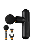 リフレッシュガン ヘビーモデル 4段階 セルフケア 静音 アルミ合金 ECLEAR ブラック HCR-GN03BK