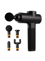 リフレッシュガン インパクトモデル 6段階 本格セルフケア ECLEAR ブラック HCR-GN04BK