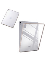 iPad Air ケース 11インチ （ M3 / M2 ） / 10.9インチ 第5世代 第4世代 カバー 耐衝撃 背面クリア グレージュ TB-A25MTSLOGB