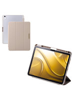 iPad Air ケース 11インチ （ M3 / M2 ） / 10.9インチ 第5世代 第4世代 マグネット式フラップ カバー Apple Pencil収納 2アングル スタンド グレージュ TB-A25MWVJM3GB