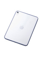 iPad ケース 11インチ （ A16 ） / 10.9インチ 第10世代 カバー 耐衝撃 背面クリア ブルーグレー TB-A25RTSLOBG