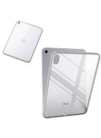 iPad ケース 11インチ （ A16 ） / 10.9インチ 第10世代 カバー 耐衝撃 背面クリア グレージュ TB-A25RTSLOGB