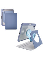 iPad mini ケース 8.3インチ （ A17 Pro ） / 第6世代 マグネット着脱フラップ カバー 360度回転 Apple Pencil収納 スタンド オートスリープ機能 ブルーグレー TB-A25SMG360BG