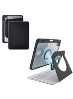 iPad mini ケース 8.3インチ （ A17 Pro ） / 第6世代 マグネット着脱フラップ カバー 360度回転 Apple Pencil収納 スタンド オートスリープ機能 ブラック TB-A25SMG360BK