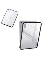 iPad mini ケース 8.3インチ （ A17 Pro ） / 第6世代 カバー 耐衝撃 背面クリア ブラック TB-A25STSLOBK