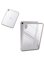 iPad mini ケース 8.3インチ （ A17 Pro ） / 第6世代 カバー 耐衝撃 背面クリア グレージュ TB-A25STSLOGB