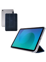 iPad mini ケース 8.3インチ （ A17 Pro ） / 第6世代 マグネット式フラップ 2アングル スタンド オートスリープ機能 軽量 薄型 背面クリア ネイビー TB-A25SWVNV