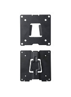 ブラケット クイックリリース VESA規格対応 モニターアーム用 17〜49インチ 耐荷重20kg ブラック DPAWQB01BK