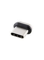 USB-C マグネット端子 240W PD対応 着脱式 Type-Cコネクタ ケーブル専用 ブラック MPA-CMA