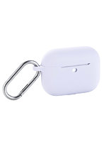 AirPods Pro 3 ケース MagSafe対応 シリコン 耐衝撃 滑りにくい カラビナ付 落下防止 パープル AVA-AP07SCPU