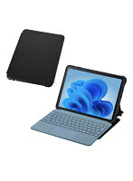 Surface Pro 12 インチ ケース スタンド機能 衝撃吸収 キーボード対応 ブラック TB-MSP25HVCKFBK