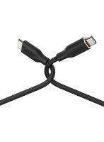 Anker PowerLine III Flow USB-C ＆ USB-C ケーブル 1.8m ミッドナイトブラック A8553N12