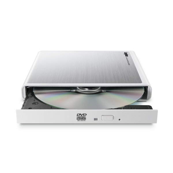 DVDドライブ 外付け 再生・編集・書き込みソフト一式 PowerDVD＋PowerDirector＋Power2Go M-DISC対応 USBバスパワー＋外部電源ポート ホワイト LDR-PMM8U2VWH