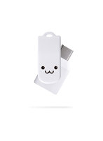 USBメモリ 128GB USB Type-C 高速転送 iPhone/iPad/Android/PC対応 回転式コネクタ ストラップホール付 セキュリティ対応 ホワイト MF-CEU3128GWHF