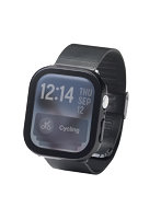 アップルウォッチ カバー Apple Watch Series 11 / 10 ［ 46mm ］ フルカバー ケース 耐衝撃PCフレーム 指紋防止 飛散防止 防水 IPX7 ブラック AW-25AFCGEBK