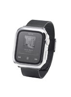 アップルウォッチ カバー Apple Watch SE 第3世代 / 第2世代 ［ 40mm ］ フルカバー ケース 耐衝撃PCフレーム 指紋防止 飛散防止 クリア AW-25EFCGCR