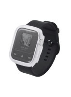 アップルウォッチ カバー Apple Watch SE 第3世代 / 第2世代 ［ 44mm ］ ケース 耐衝撃フレーム 指紋防止 飛散防止 TOUGH SLIM LITE クリア AW-25DFCTSLCR