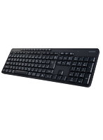 ワイヤレスキーボード 静音 テンキー付き 2.4GHz無線 USBレシーバー（USB-A） 日本語配列 Windows Mac ChromeOS対応 AI起動キー搭載 排水機構 メンブレン ブラック TK-QT11FDMABK